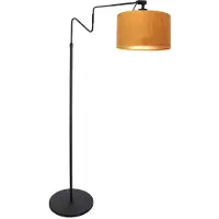 Steinhauer Lampe de lecture sur pied Linstrom avec capuche dorée