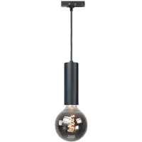 Highlight Pendule monophasé Perugia noir - E27