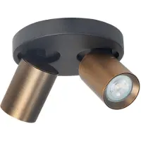Highlight Spot monté en surface Oliver Bronze 2 lumières