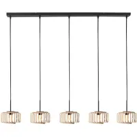 Mexlite Suspension 5 lumières HaloSwap Droit