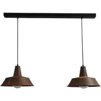 Masterlight Lampe de salle à manger Industria 2x35