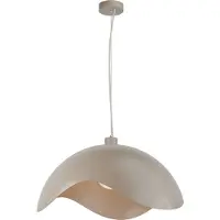Masterlight Lampe pendante de conception Volta Ø60cm - ondulé - sable
