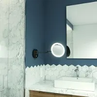 Lyora Lampe miroir flexible Vasari avec LED