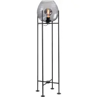 Highlight Lampadaire Fantasy noir avec verre fumé 101cm