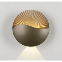 Lyora Applique murale moderne Sunrise bronze