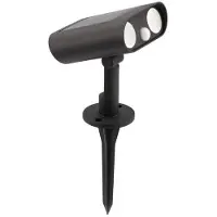 Lutec Lampe de jardin solaire Bingo avec capteur de mouvement