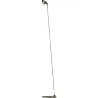 Eth Lampe de lecture moderne Angelique Nickel noir