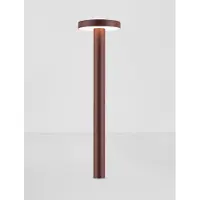 Lyora Lampe de jardin Mood 40cm brun rouille