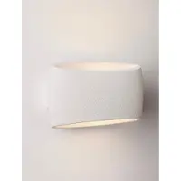 Lyora Applique murale Pezzo blanc