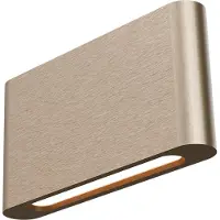 Masterlight Spot mural moderne Atina 20cm bronze cuivré