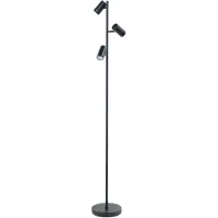 Highlight Lampadaire Burgos 3 lumières noir