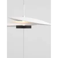Lyora Suspension Olea design blanc Ø 35cm
