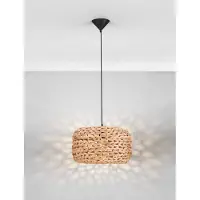 Lyora Suspension Ponn Rotin Ø 40cm