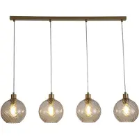 Searchlight Suspension Radiance Or 4 lumières
