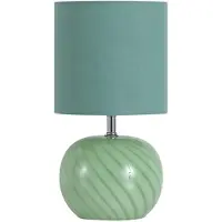 Searchlight Lampe de table Fete vert