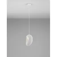 Lyora Suspension naturelle Tempus blanc 30cm