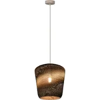 Masterlight Lampe suspendue à sable Carta Moody Ø Teinte Think Paper de 34cm