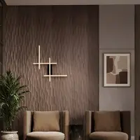 Lyora Applique murale Apecho or