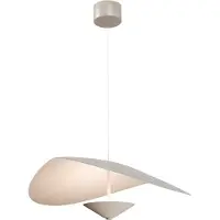 Masterlight Lampe suspendue de style danois Lente Ø 60 cm - sable - avec poulie