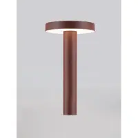 Lyora Lampe de jardin Mood 20cm brun rouille