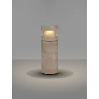 Lyora Lampe de jardin unique Balma marbre