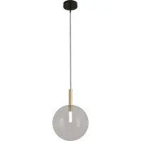 Masterlight Lampe pendante Ø 24cm Lido Ball Or avec verre clair