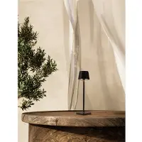 Nova Luce Lampe de table rechargeable Deck anthracite
