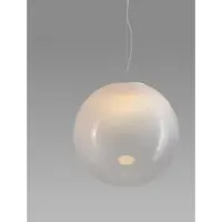 Lyora Suspension blanche Bolita ampoule Ø 30cm