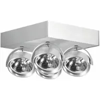 Artdelight Spot 12 volts Dutchess 4 lumières, gris