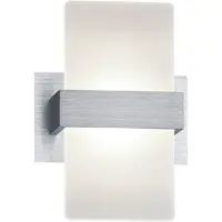 TRIO Applique LED PLATON 4,3 W 430 lm 3000 K aluminium