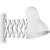 Lyora Lampe à ciseaux blanche Harmony