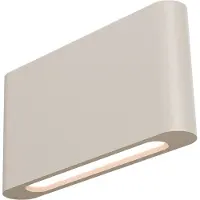 Masterlight Spot mural moderne Atina 20cm de crème