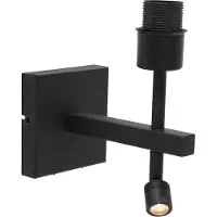Steinhauer - applique murale - Stang - noir - métal - luminaire individuel - LED_E27 - 2995ZW