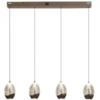 Searchlight Suspension design Seeds 4 lumières