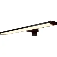 Searchlight Lampe miroir Kos noir 60cm