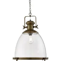 Searchlight Lampe suspendue antique Industrial Ø 49cm