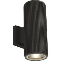 Searchlight Grand lumineuse montante et descendante Splot 27 cm noir