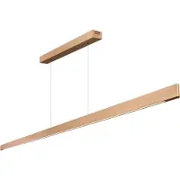 Masterlight Suspension design Atina 200cm cuivre bronze