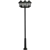 Albert Lampe de jardin Toit 3 lumières
