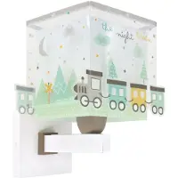 DALBER Applique murale Night Train Gris lueur dans le noir