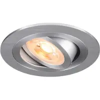 SLV Spot encastré New Tria 75 rond - aluminium - GU10