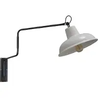 Masterlight Lampe de lecture murale Industria Blanc