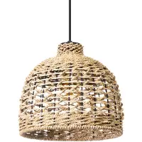 Eth Lampe suspendue en rotin Lara Ø 29 cm