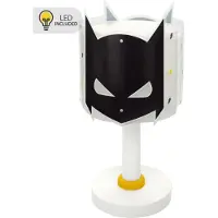 DALBER Lampe de table pour chambre d’enfant Hero Lueur noire dans le noir