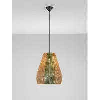 Lyora Suspension Dena Ø 39cm marron avec vert