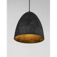 Lyora Suspension Solis noir Ø 36cm
