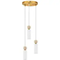 Lyora Suspension Filomena Or 3 lumières