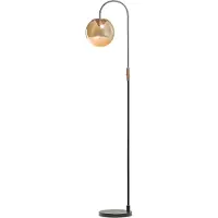 Eth Lampe sur pied avec boule en verre Yvonne