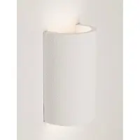 Lyora Applique murale ronde Luz blanc