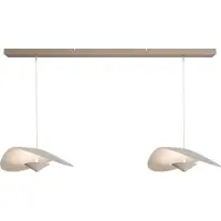 Masterlight Lampe suspendue danoise 2L Lente Ø45cm - sable